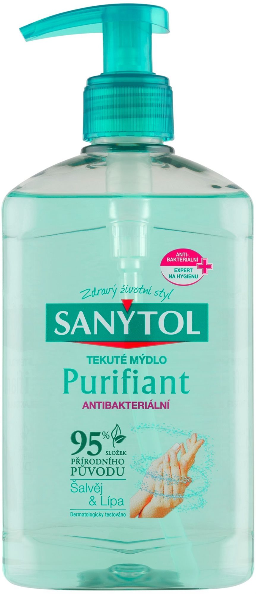 SANYTOL Purifiant Fertőtlenítő szappan 250 ml