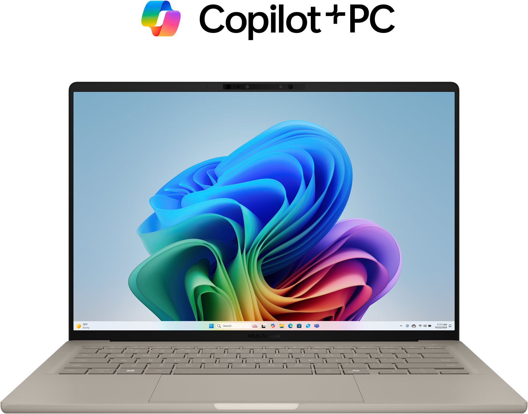 ASUS Zenbook A14 UX3407QA-QD244W Gold