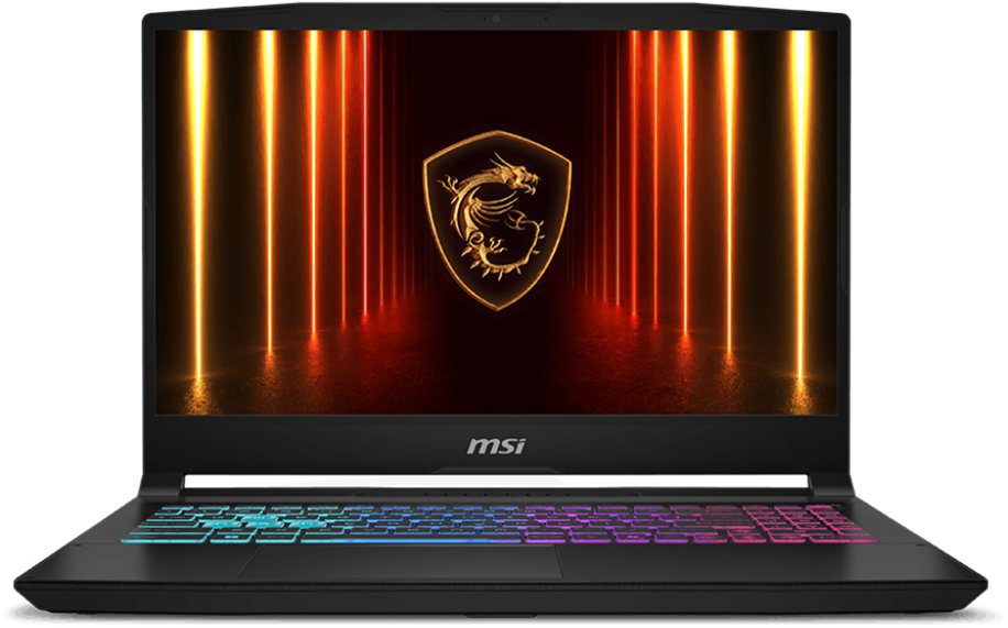 MSI Katana 15 HX B14WEK-268 9S7-1587C1-268 Fekete