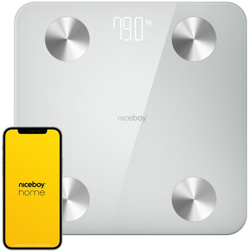 Niceboy SmartScale 2, fehér