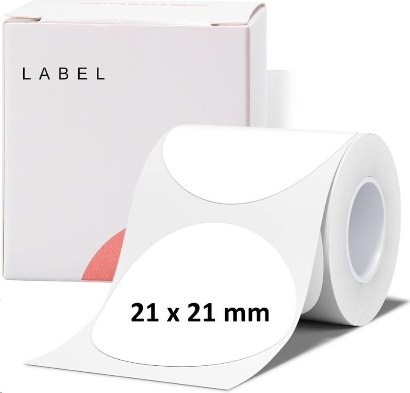 Niimbot R 21×21 mm, 300 darab, RoundB, B21, B21S B1, B3S