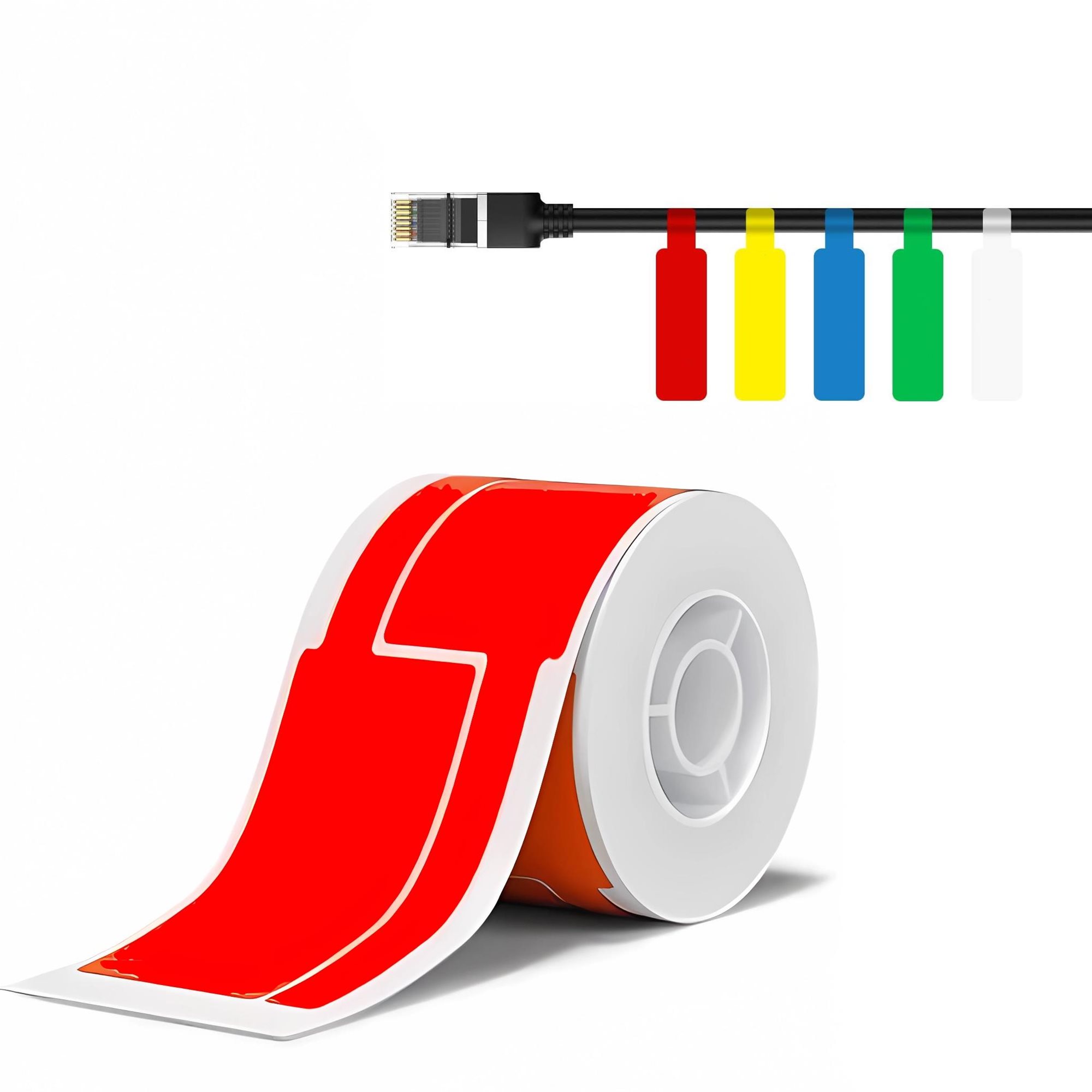 Niimbot T 25x76mm 200 db, piros - B21, B21S, B3, B1S kompatibilis