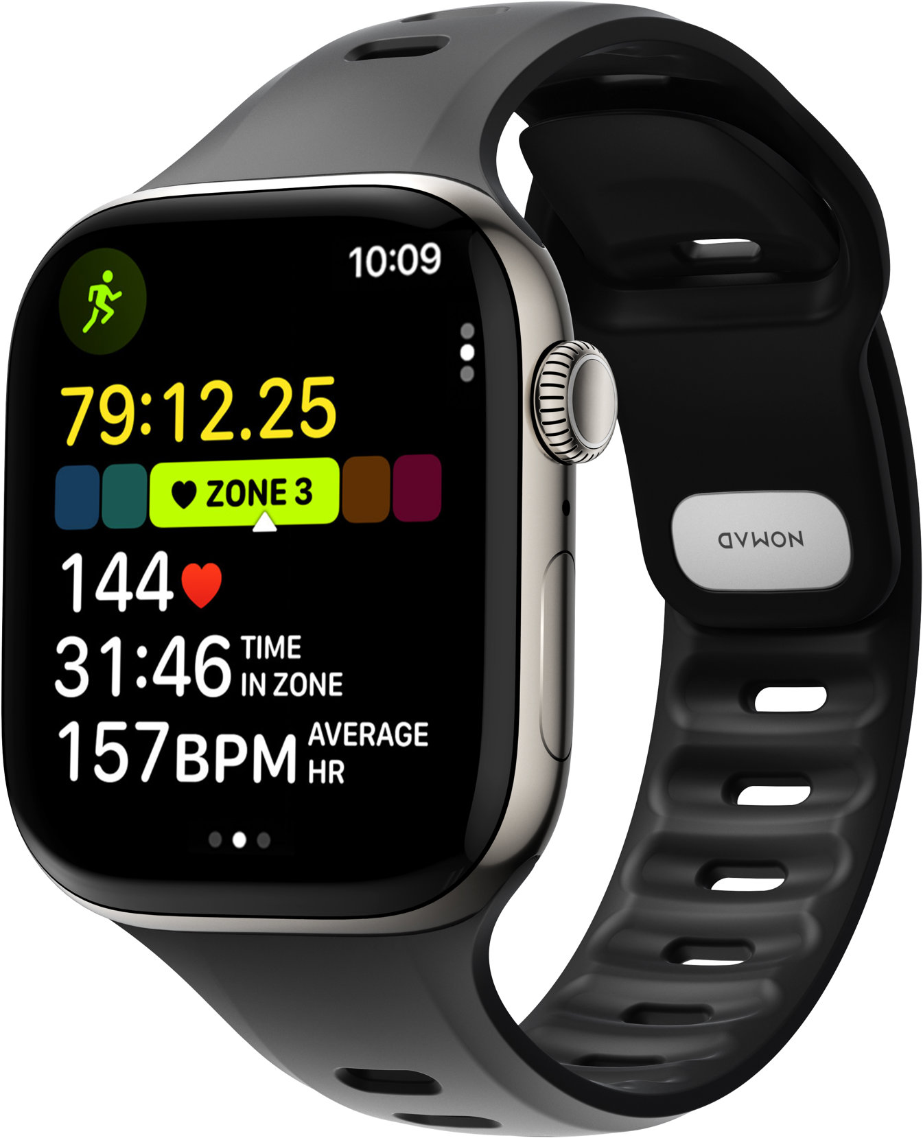 Nomad Tempo Band AW 45mm / 46mm - Black
