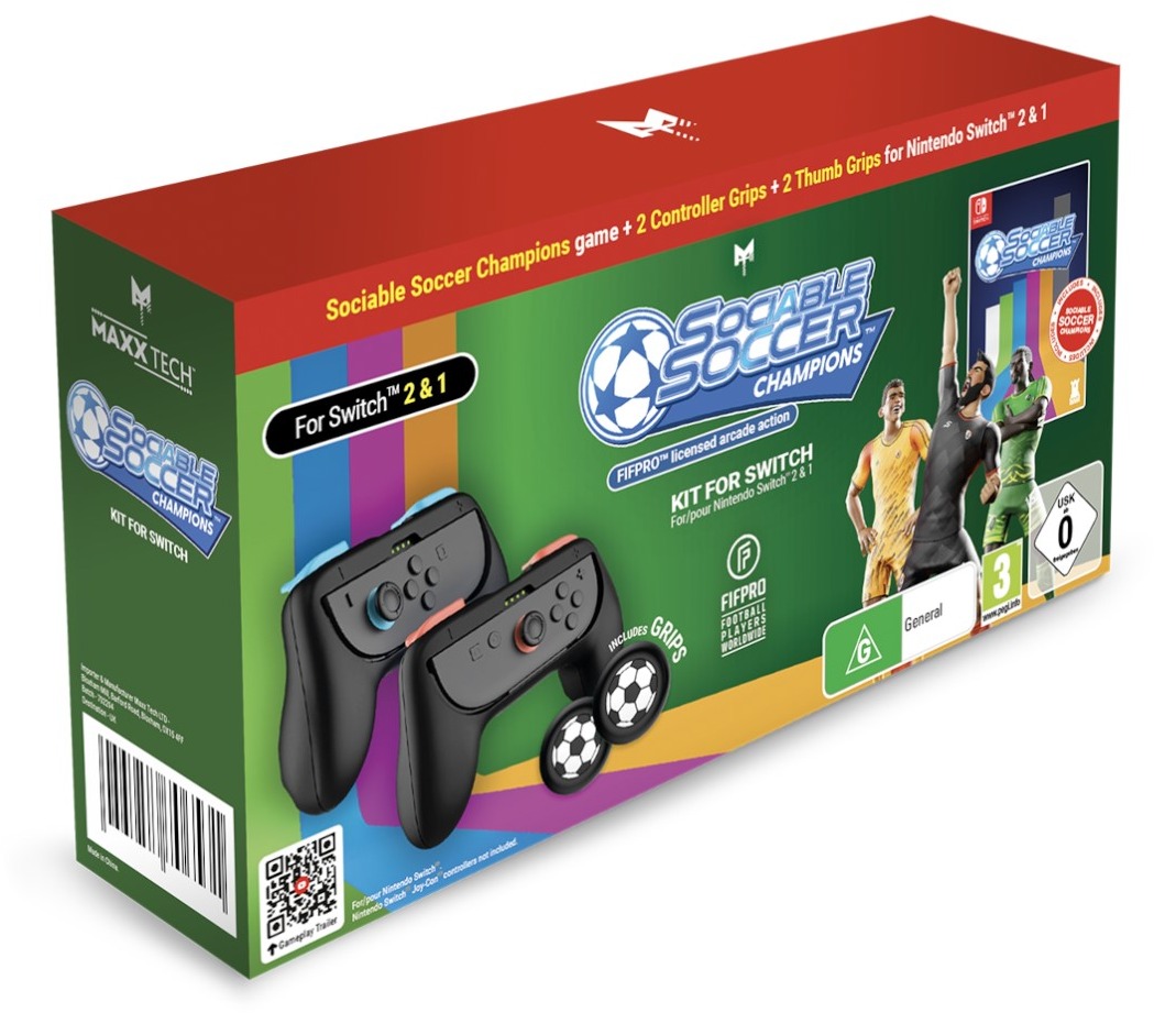 Sociable Soccer Champions Kit - játék és kiegészítők - Nintendo Switch 1/2