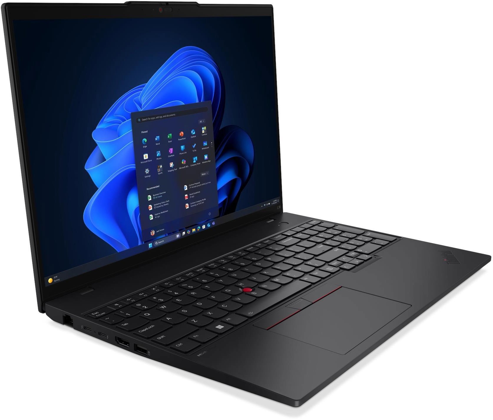 Lenovo Thinkpad L16 G2 21SA002BHV Black