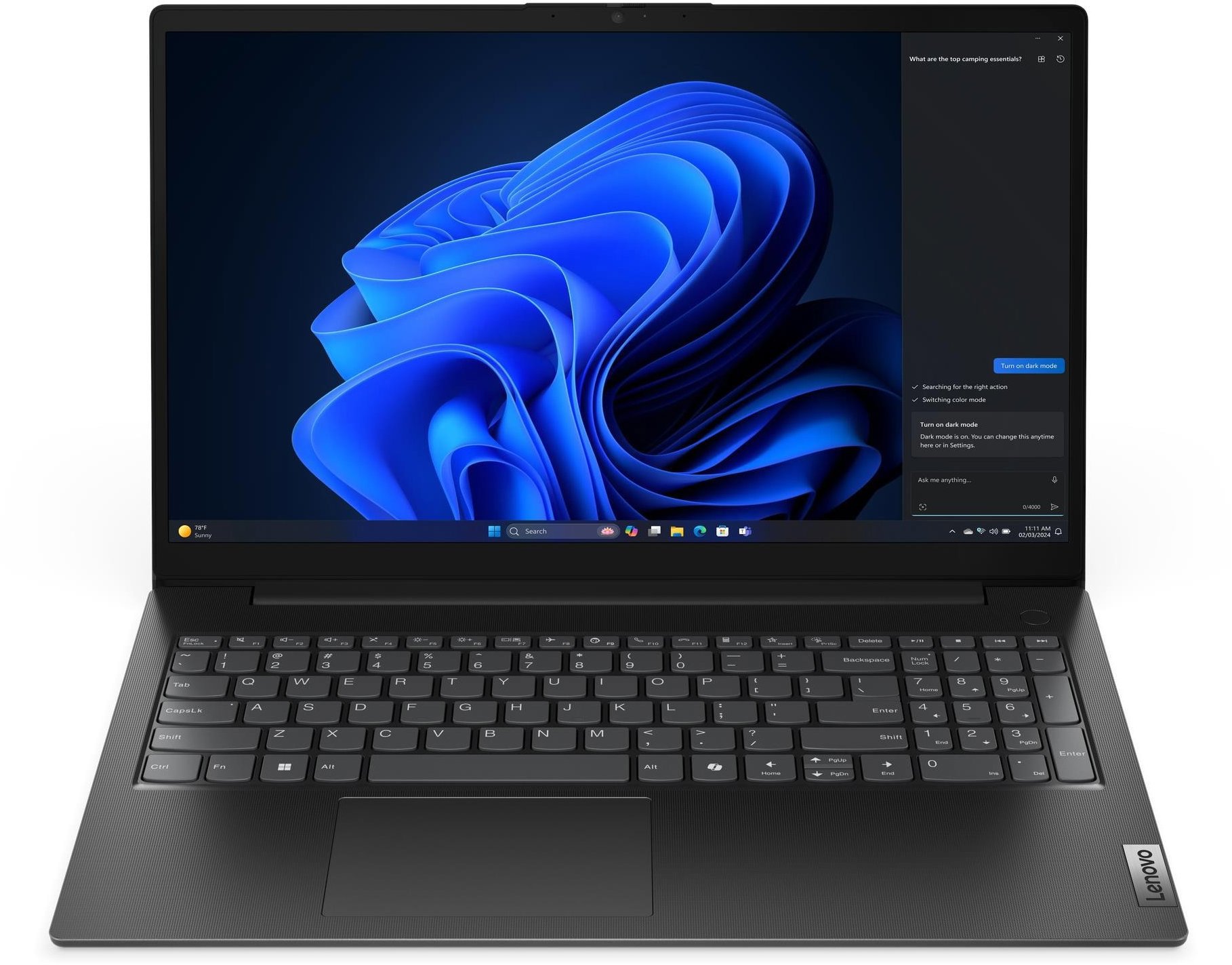 Lenovo V15 G5 IRL 83GW007YHV Business Black