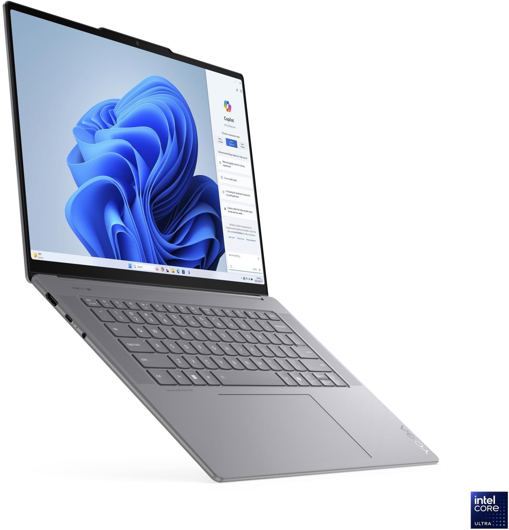 Lenovo Yoga Slim 7 15ILL9 83HM006KHV Luna szürke