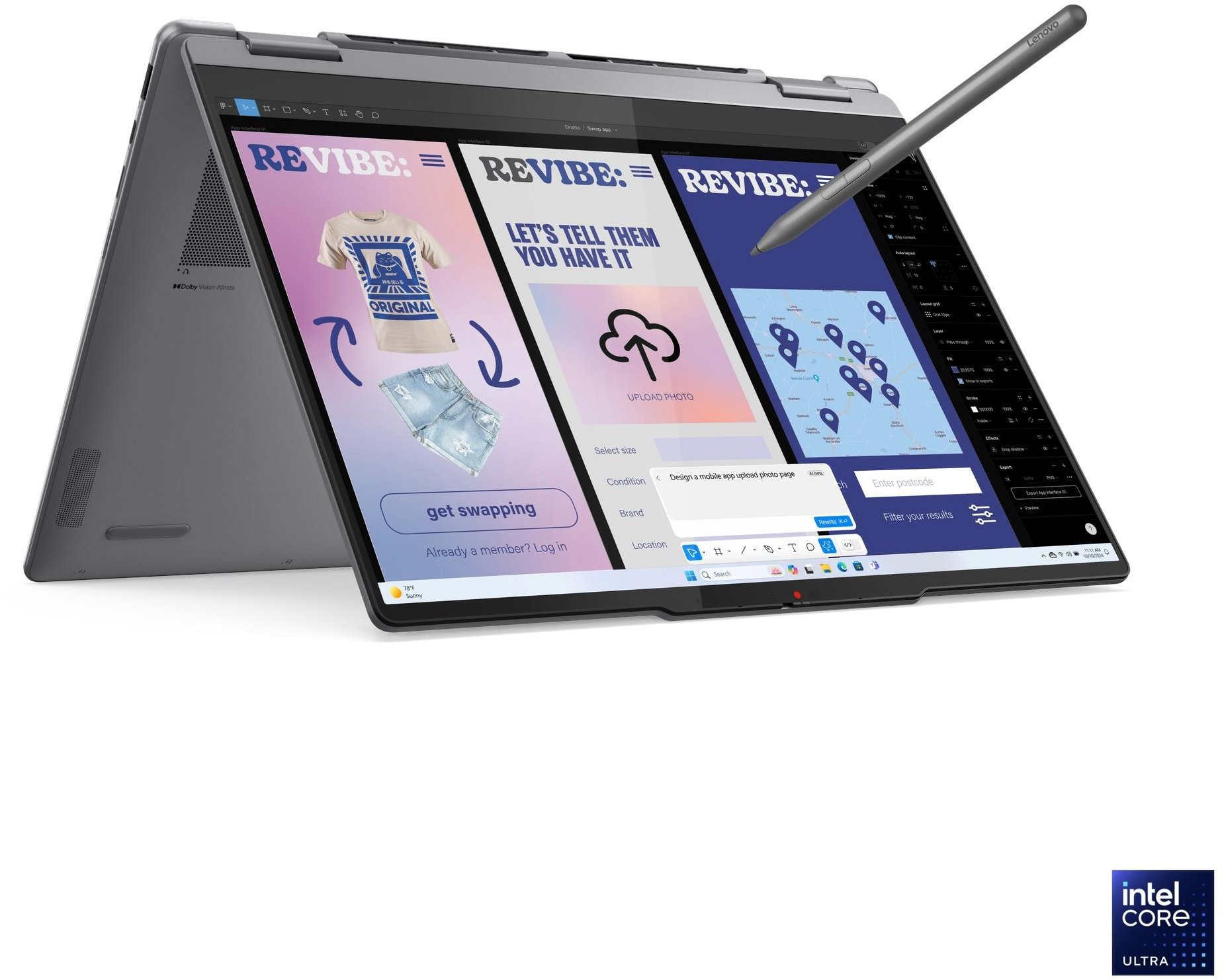 Lenovo Yoga 7 2-in-1 14ILL10 83JQ002XHV Luna Grey