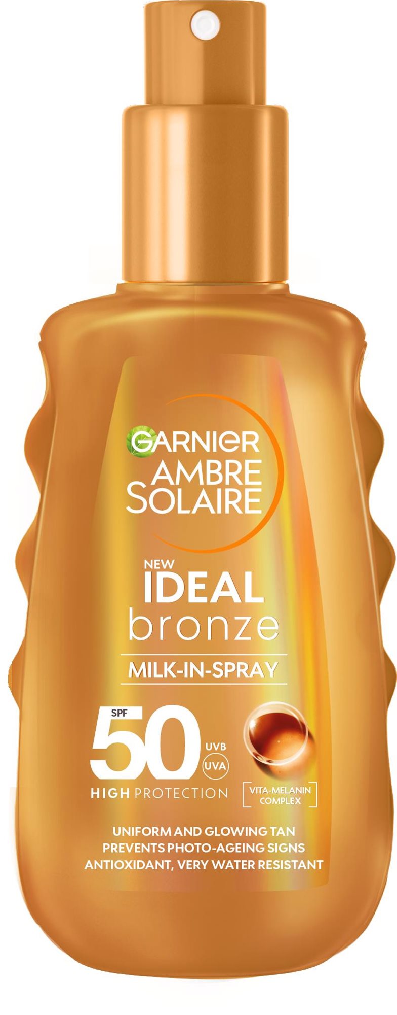 GARNIER Ambre Solaire Ideal Bronze naptej spray SPF 50, 150 ml