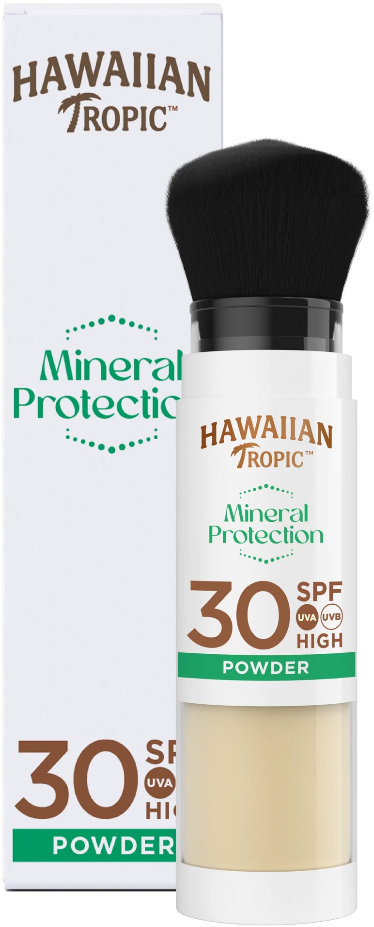 HAWAIIAN TROPIC Mineral Protection Powder Brush SPF30, 4,25 g