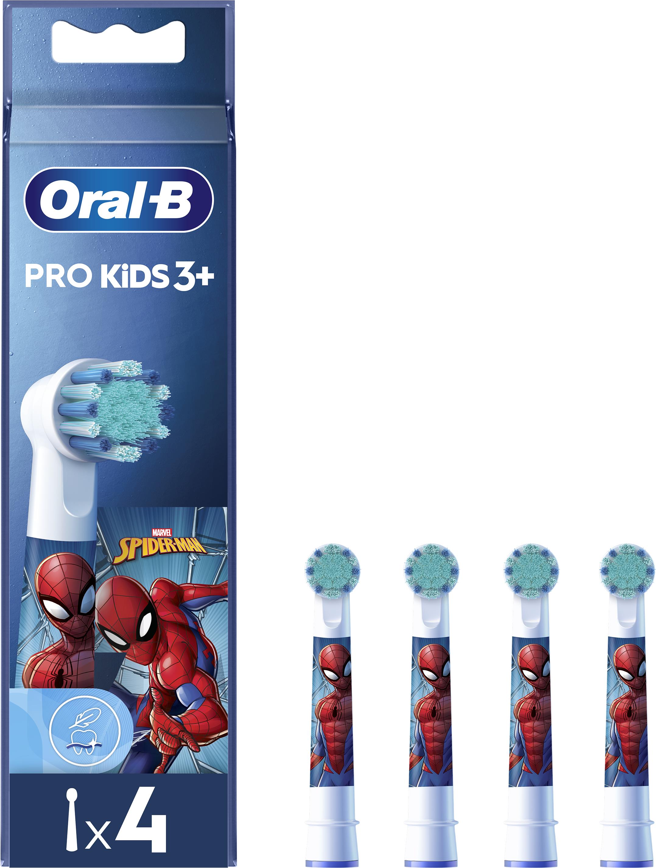 Oral-B Pro Kids S - Pókember, 4 db