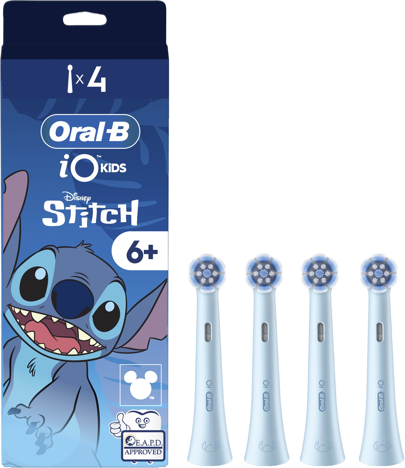 Oral-B iO Kids 6+ Disney Stitch, 4 db
