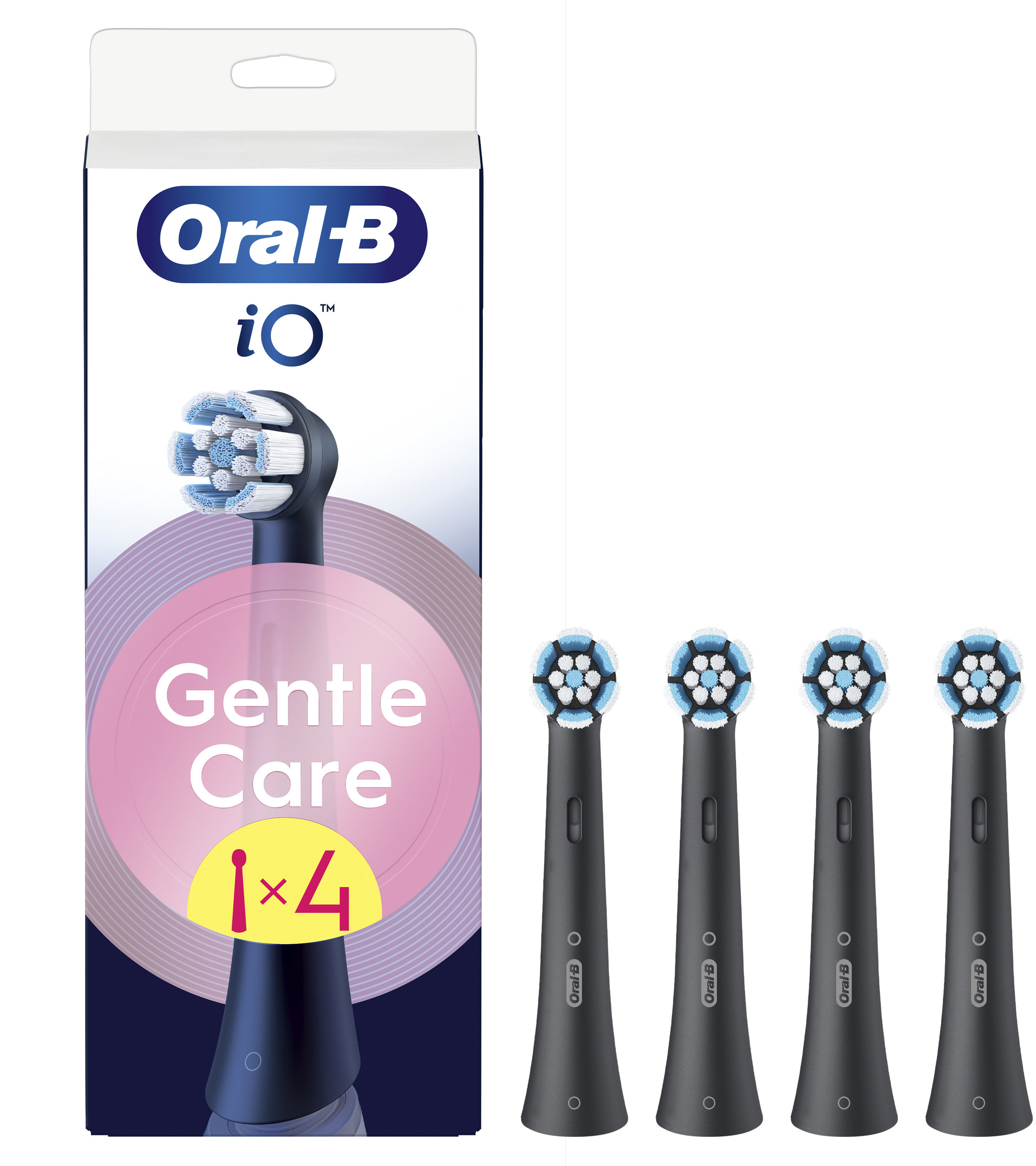 Oral-B iO Gentle Care Black, 4 db