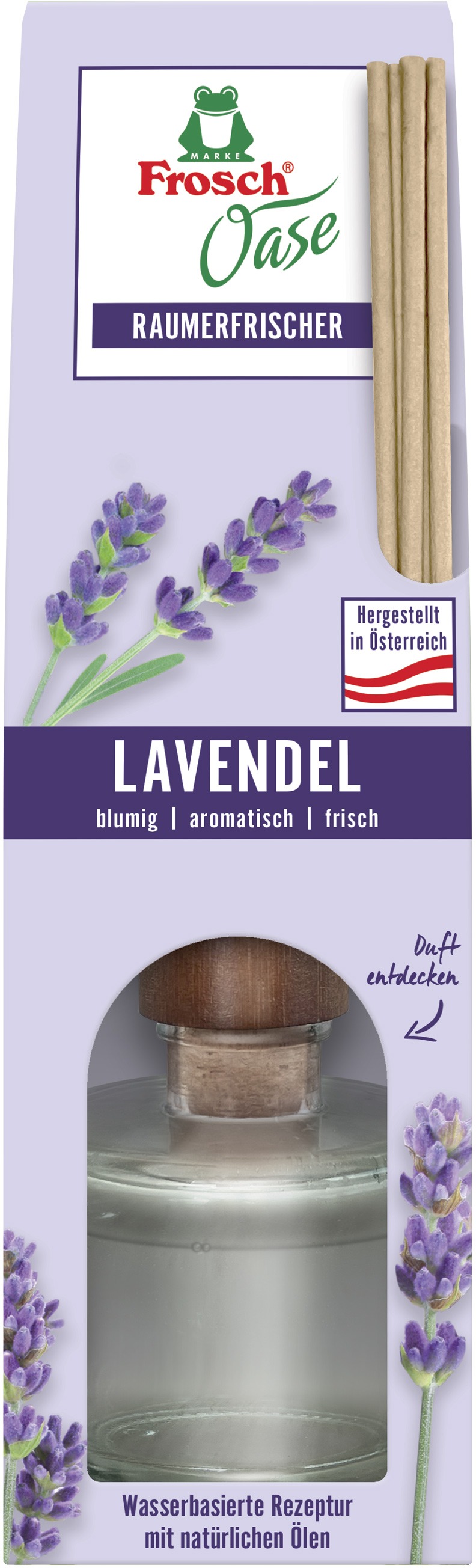 FROSCH Oase aroma diffúzor levendula 90 ml