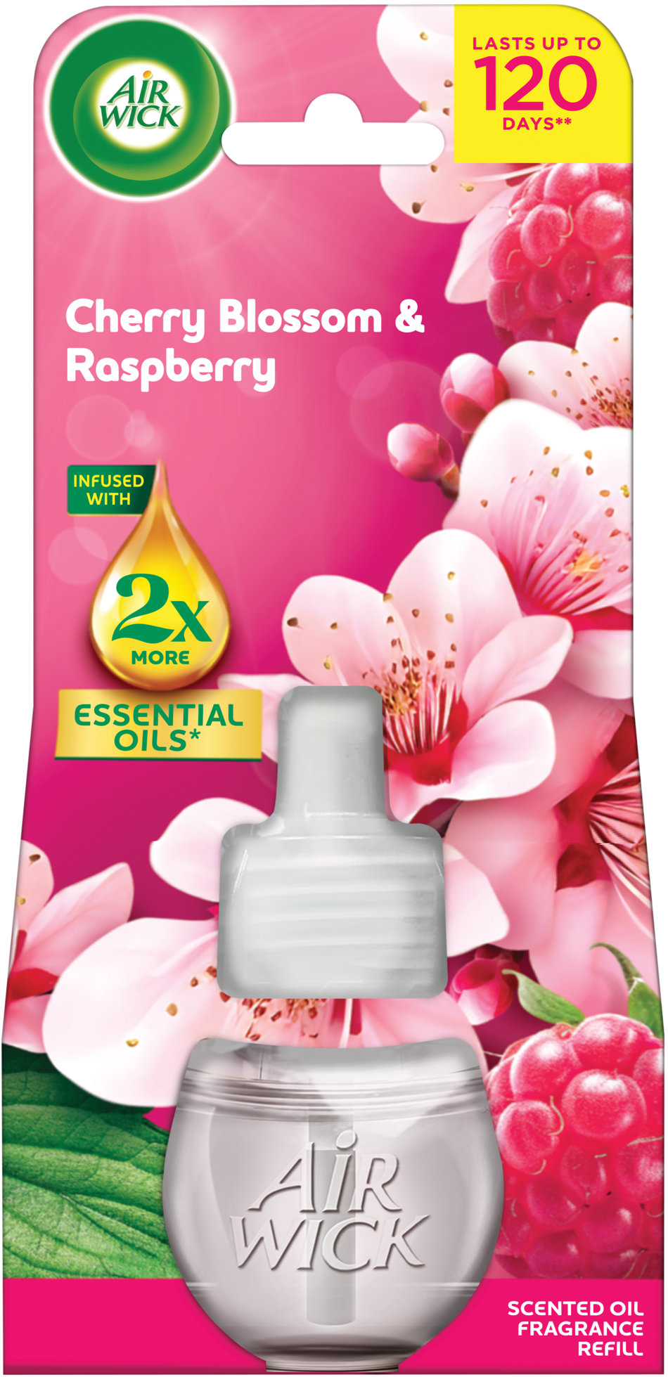 AIR WICK Electric, cseresznyevirág és málna 19 ml
