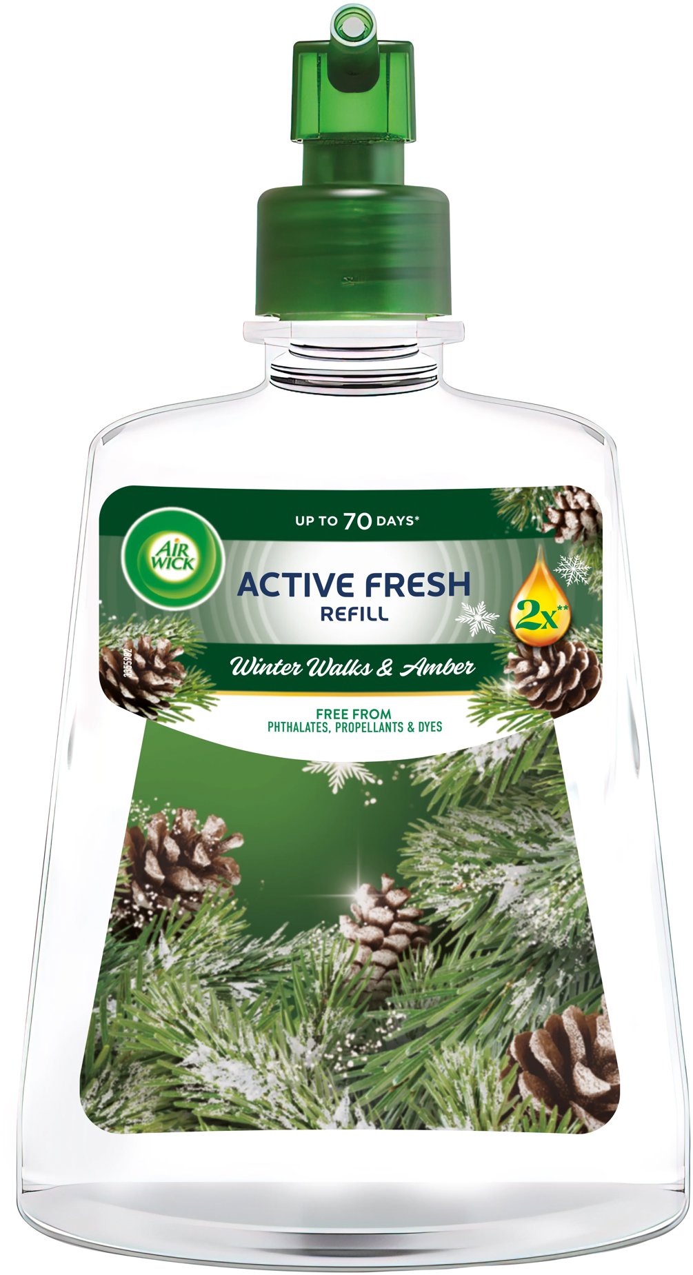 AIR WICK Active Fresh Automatic Téli erdő utántöltő, 228ml
