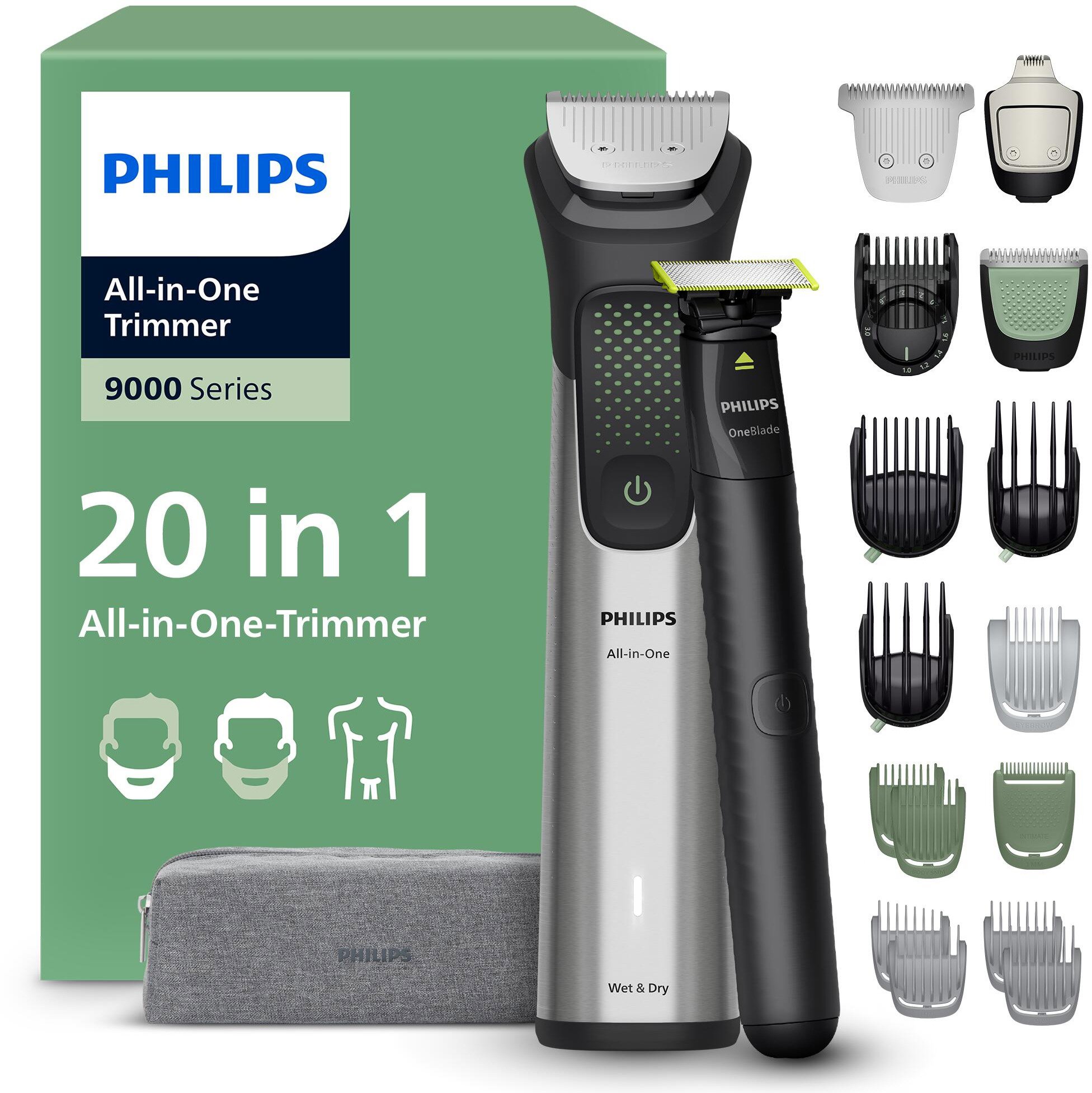 Philips Series 9000 20v1 MG9557/15 + Philips OneBlade