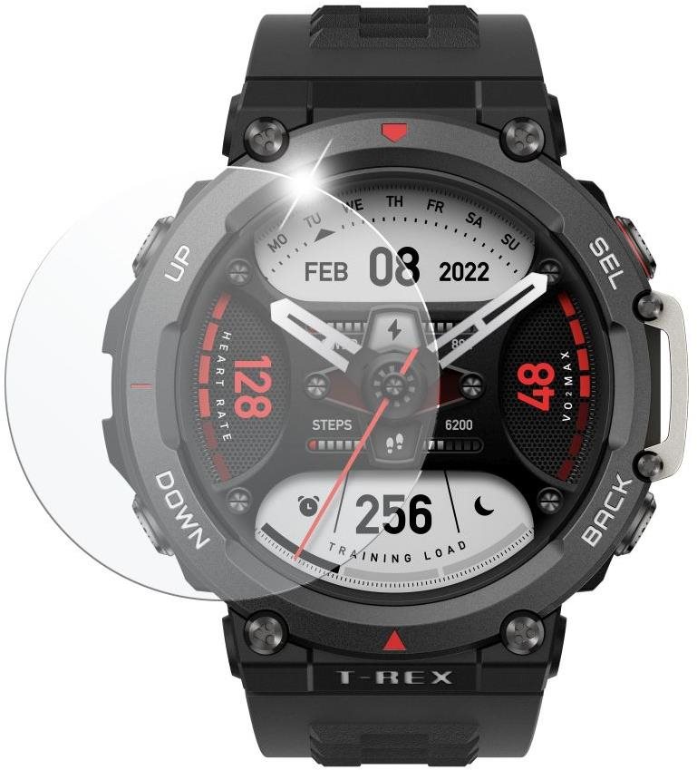 FIXED Amazfit T-Rex 2 üvegfólia - 2db, átlátszó
