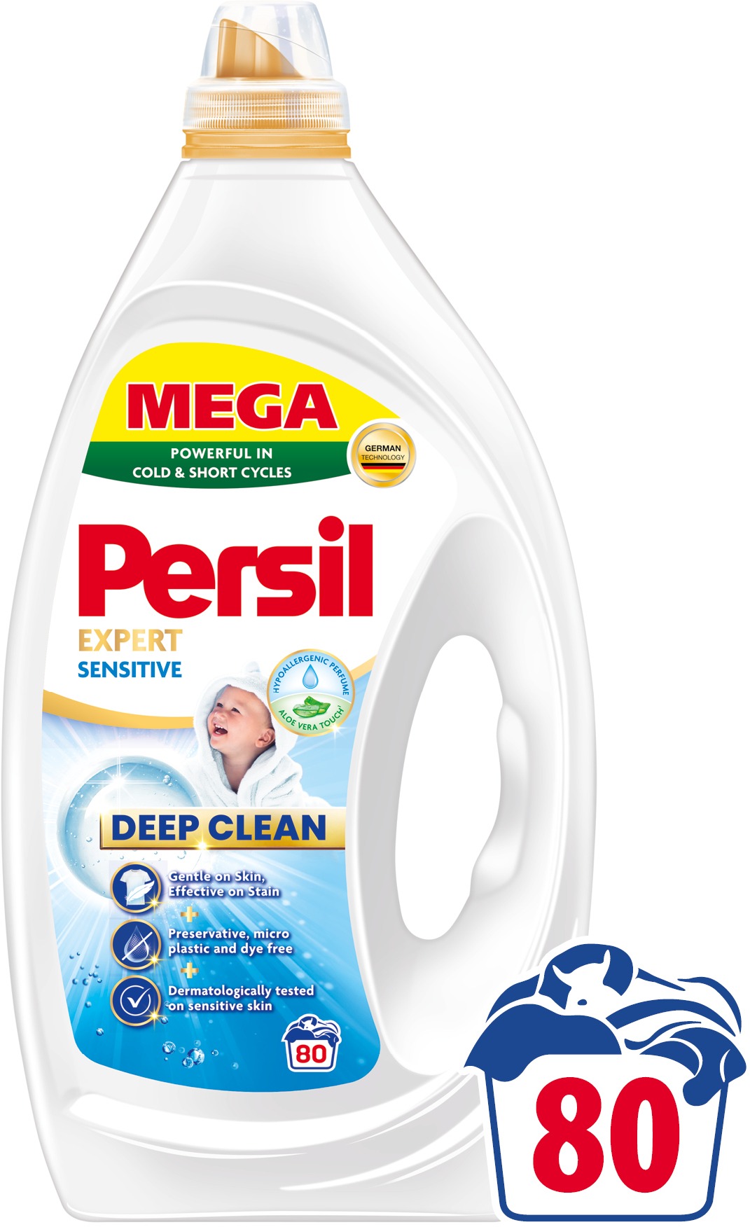 Persil Expert Sensitive 3,6 l (80 mosás)