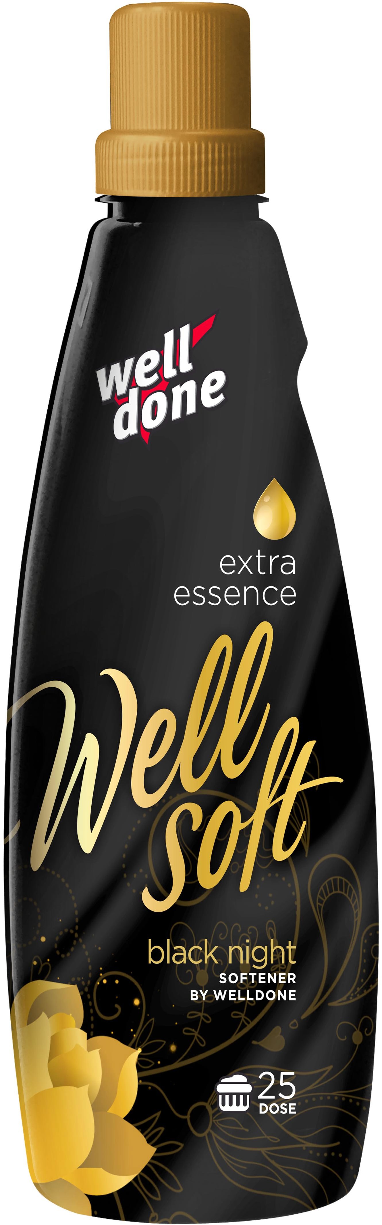 Well Done Wellsoft Black Night, 1 l, 25 mosás