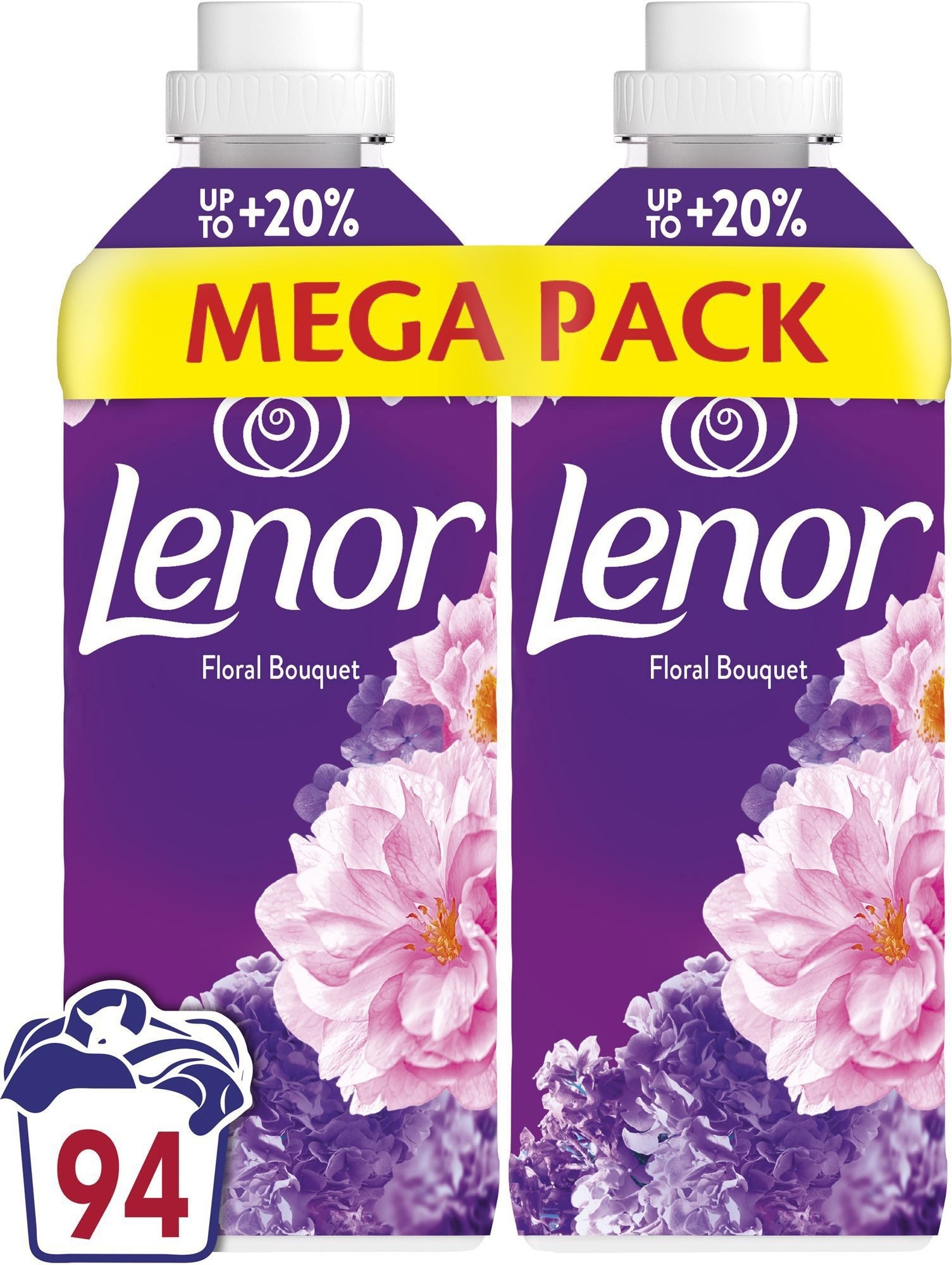 LENOR Floral Bouquet 2×987 ml (94 mosás)