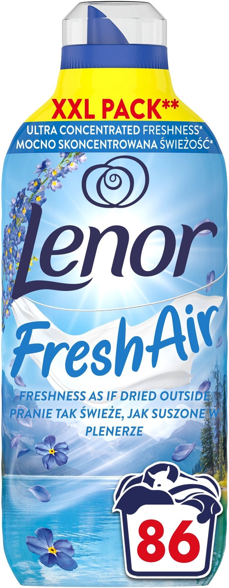 LENOR Fresh Air Fresh Wind 1,204 l (86 mosás)