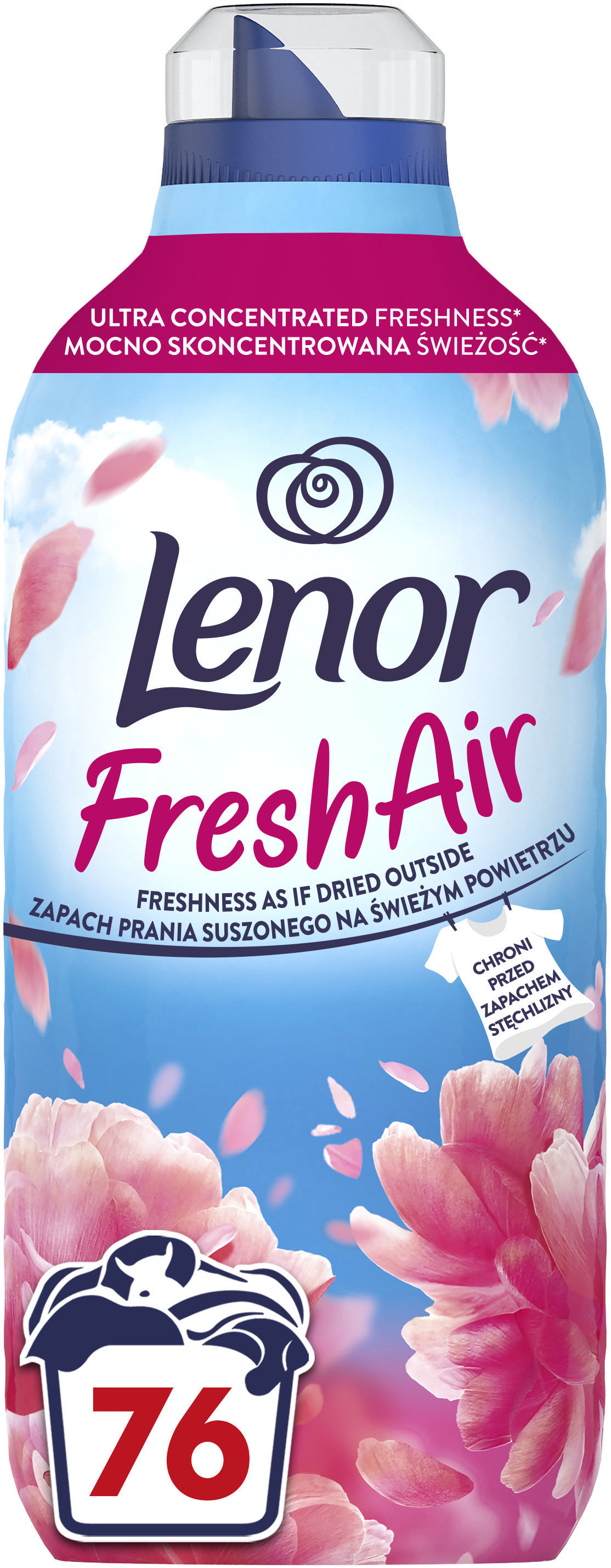 LENOR Fresh Air Pink Blossom 1,064 l (76 mosás)