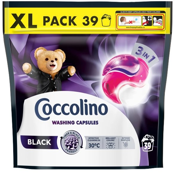 COCCOLINO 3in1 Black, 39 darab