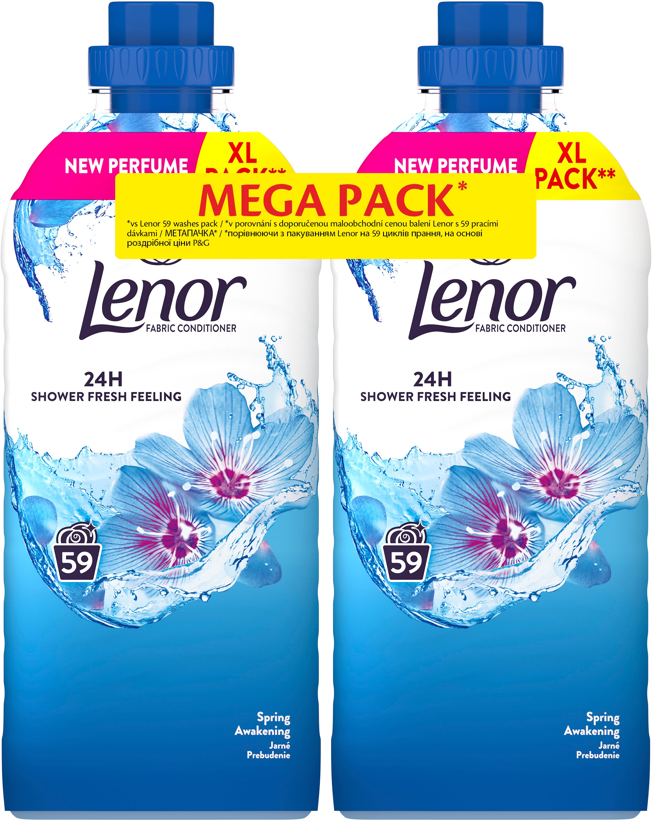 LENOR Spring Awakening 2×1,239 l (118 mosás)