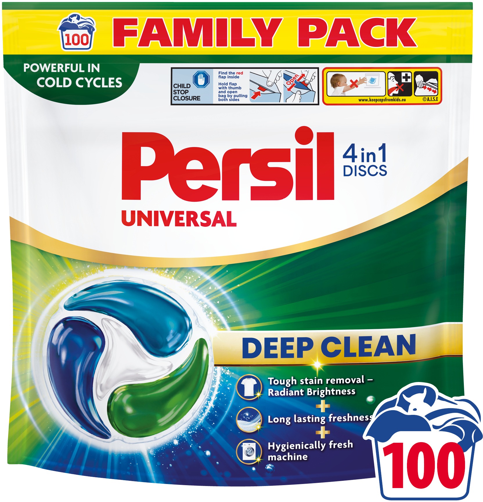 PERSIL Discs Universal, 100 darab