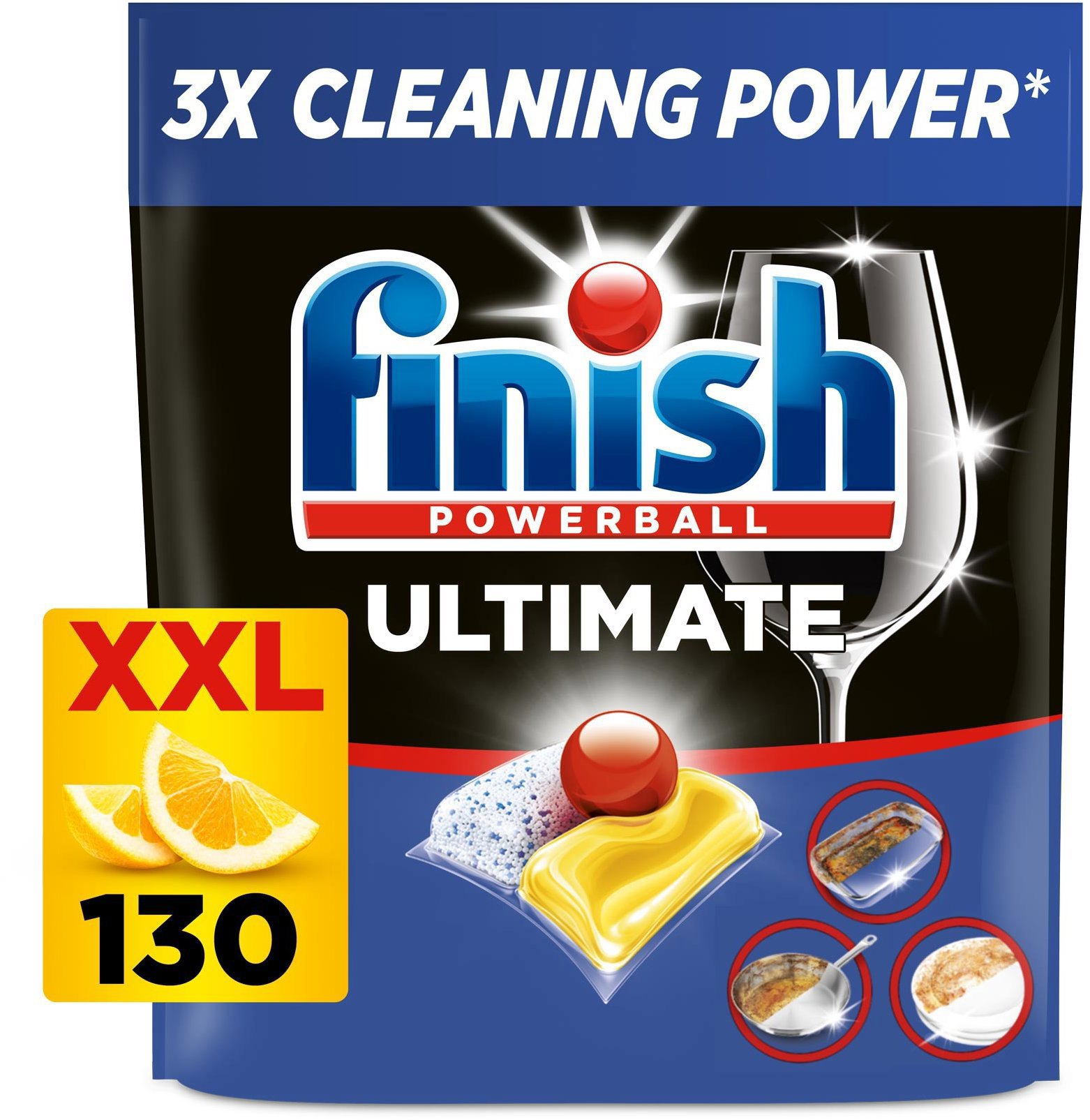 FINISH Ultimate All in 1 Lemon 130 darab
