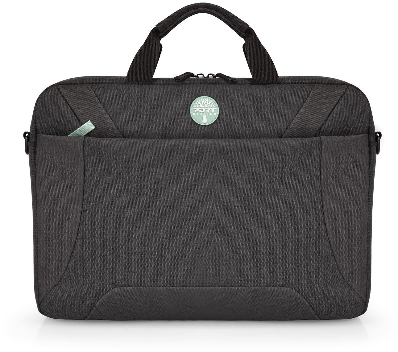 PORT DESIGNS Houston II ECO Toploading laptoptáska, 16", fekete