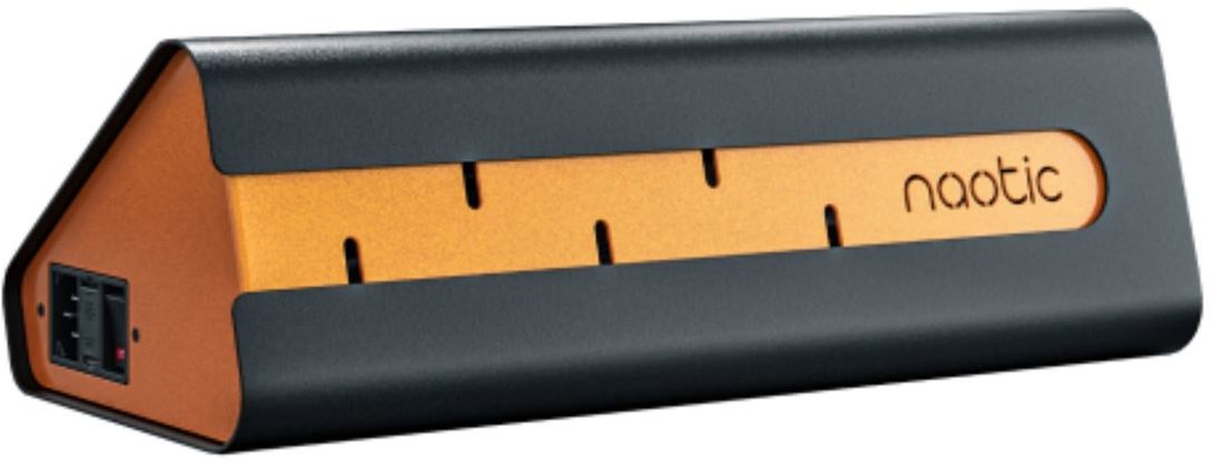 PORT NAOTIC Five Charge, USB-C, nabíjecí stanice pro 5 notebooků, černá/měděná