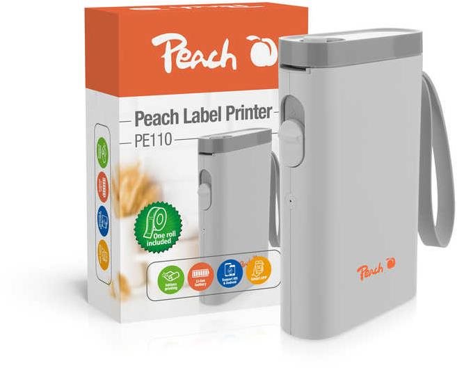 PEACH PE110 újratölthető, fehér