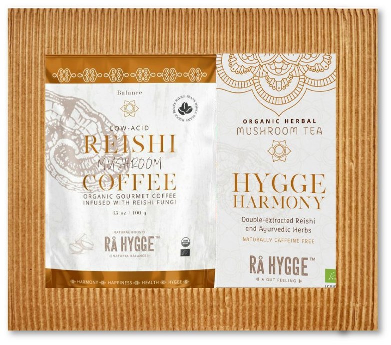 Ra Hygge BIO REISHI, szemes, 100 g + Harmony Reishi 16 darab