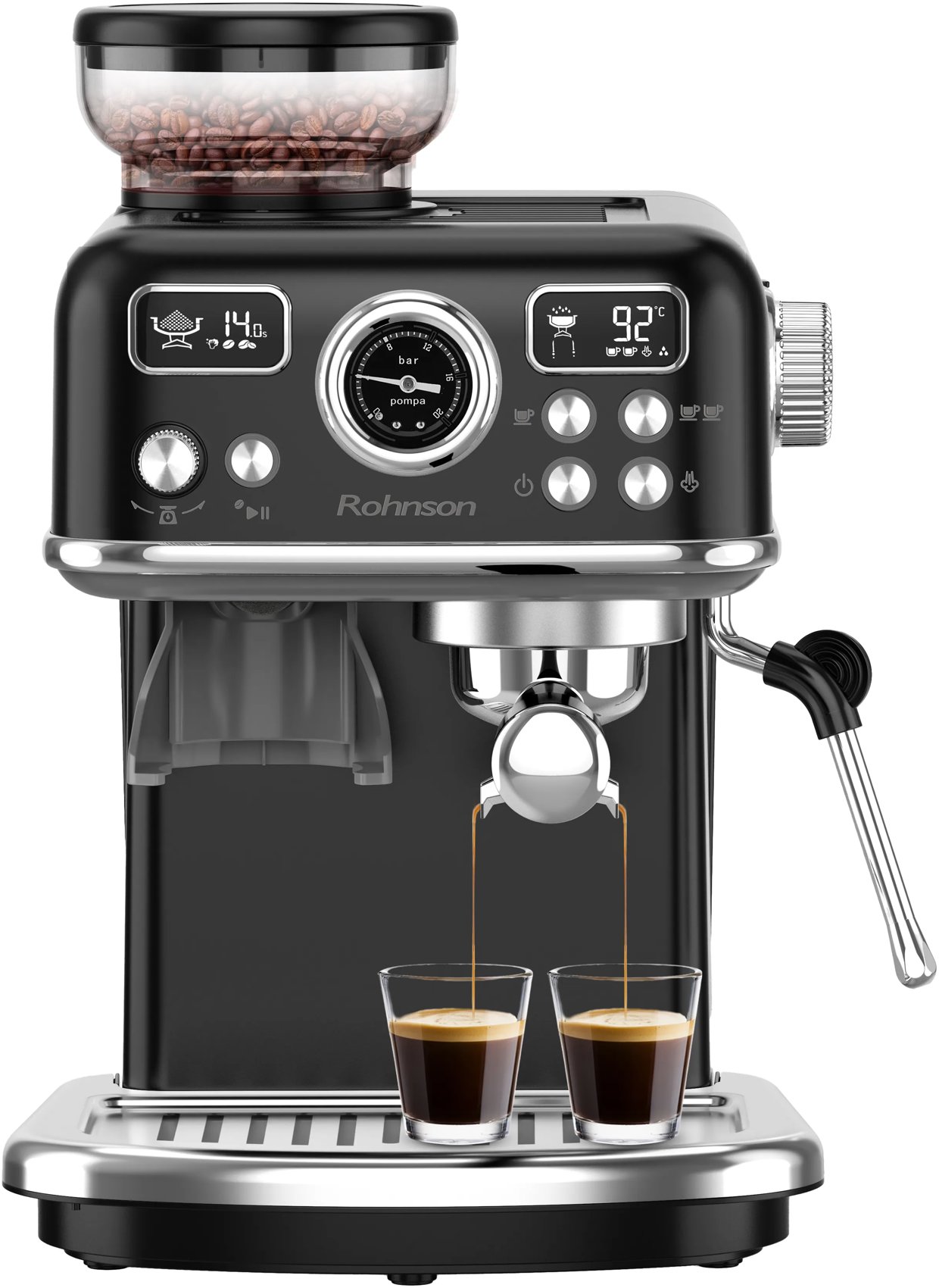 Rohnson R-98250B Espresso 2in1