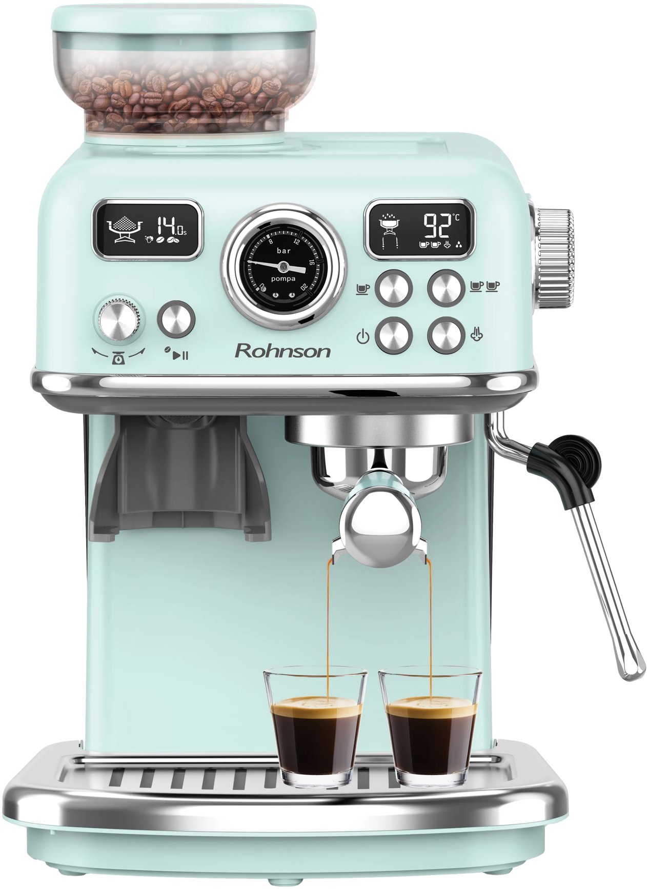 Rohnson R-98250G Espresso 2in1