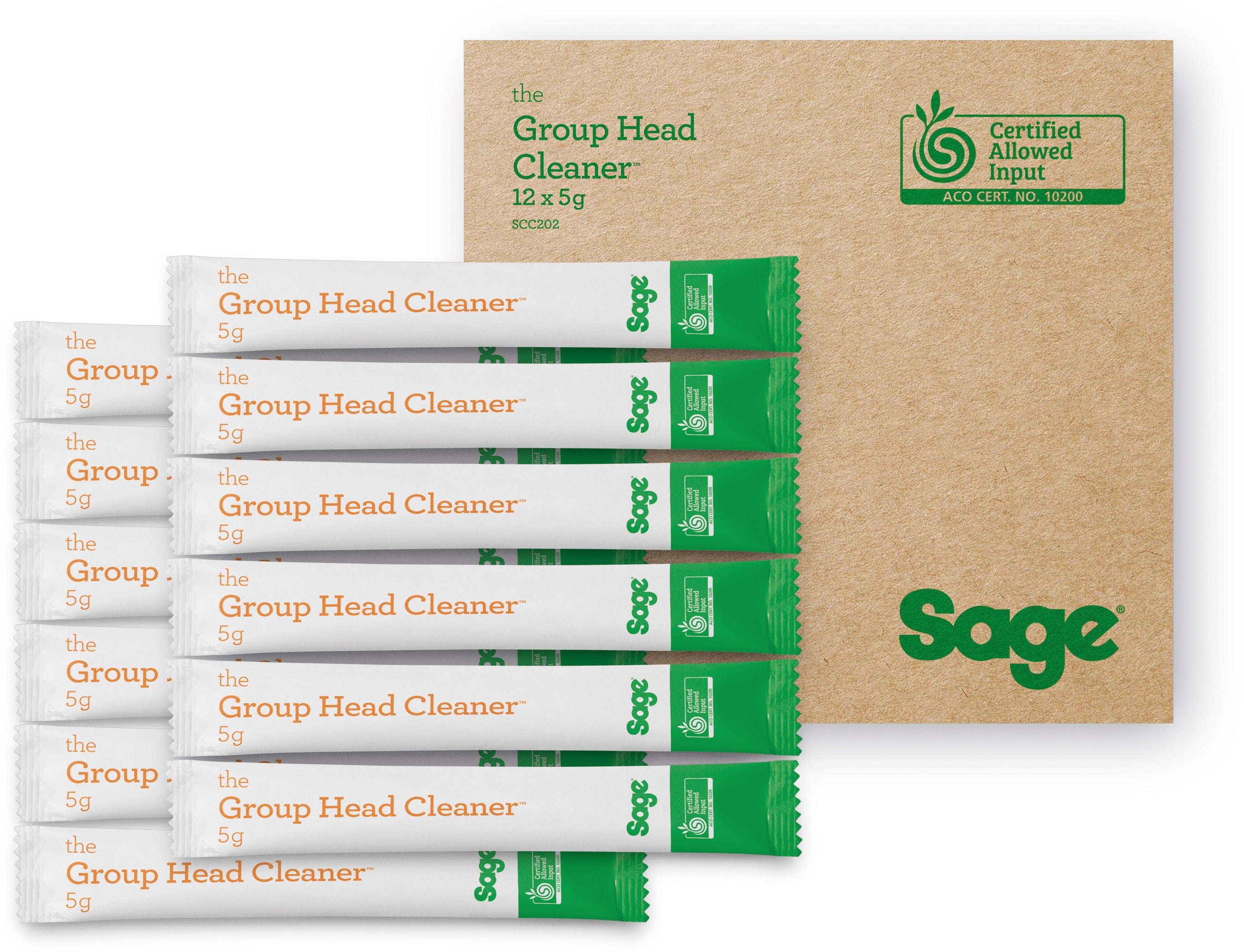 SAGE SCC202 ECO fejtisztító, 12 darab