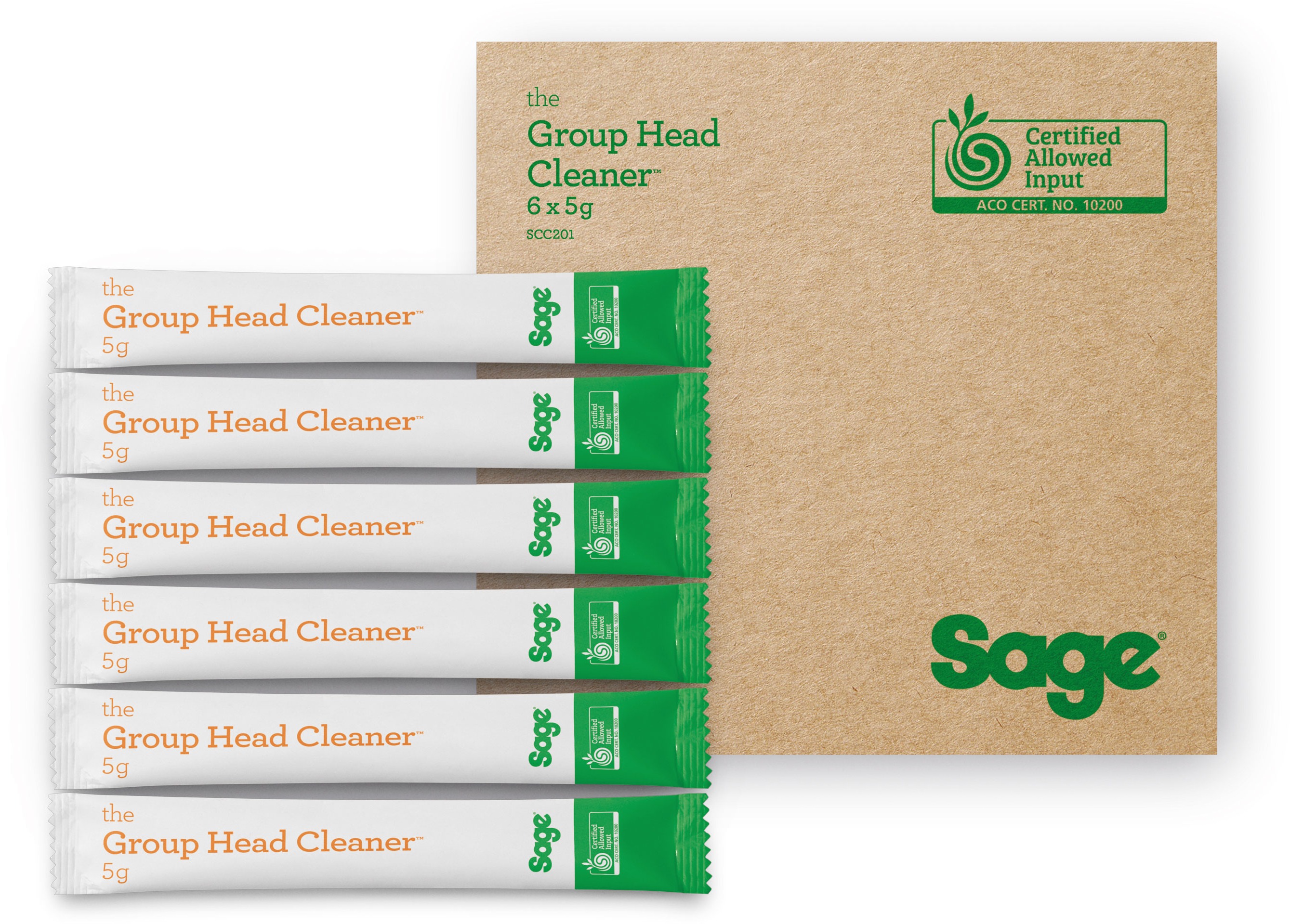 SAGE SCC201 ECO, gőzölő tisztító, 6 darab
