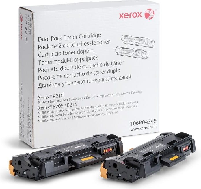 Xerox 106R04349 Dualpack fekete