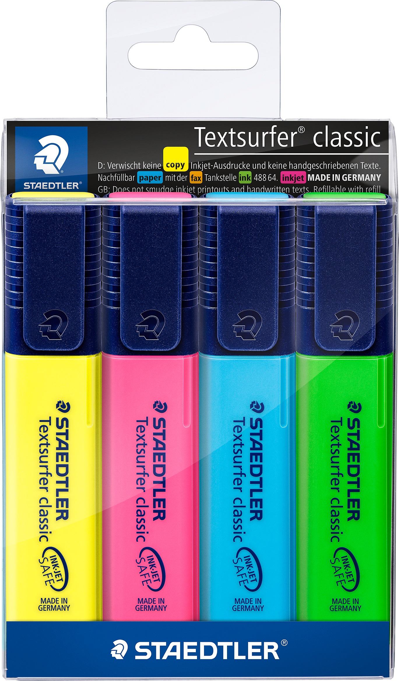 STAEDTLER Textsurfer Classic 364, 4 db