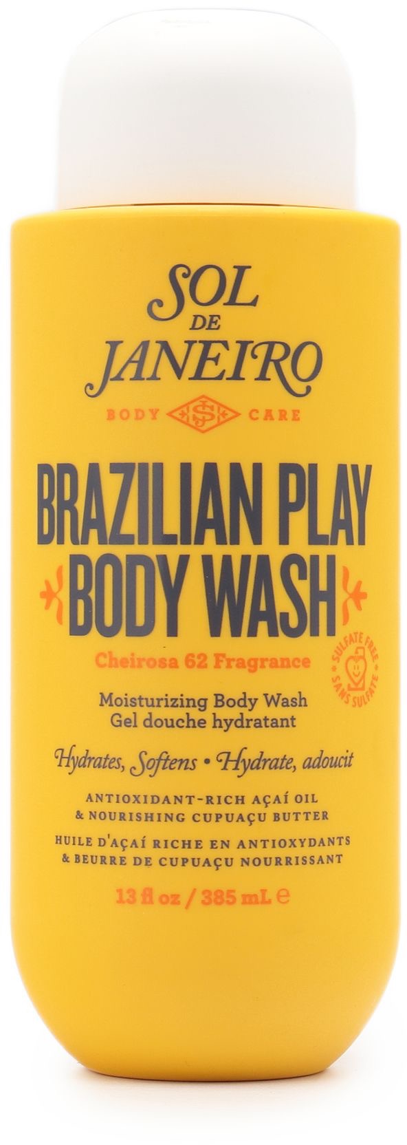 Sol De Janeiro Brazilian Play Moisturizing Shower Cream-gel 13 fl. oz.(385ml)