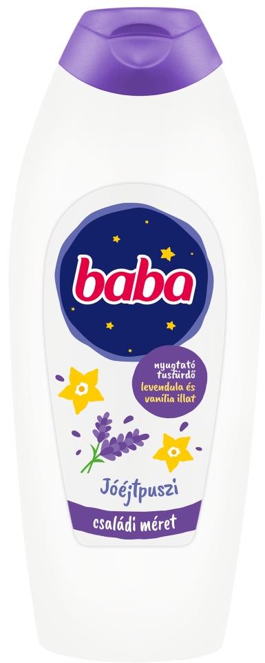 BABA levendula és vaníliás tusfürdő 750 ml