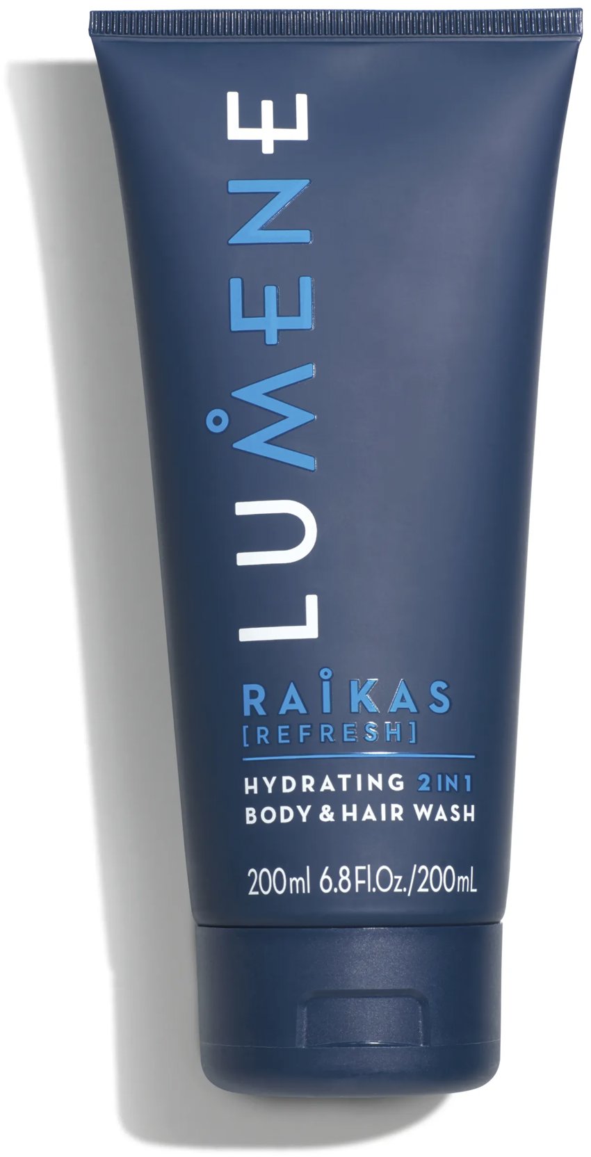 LUMENE Men Raikas Hydrating 2in1 Body & Hair Wash 200 ml