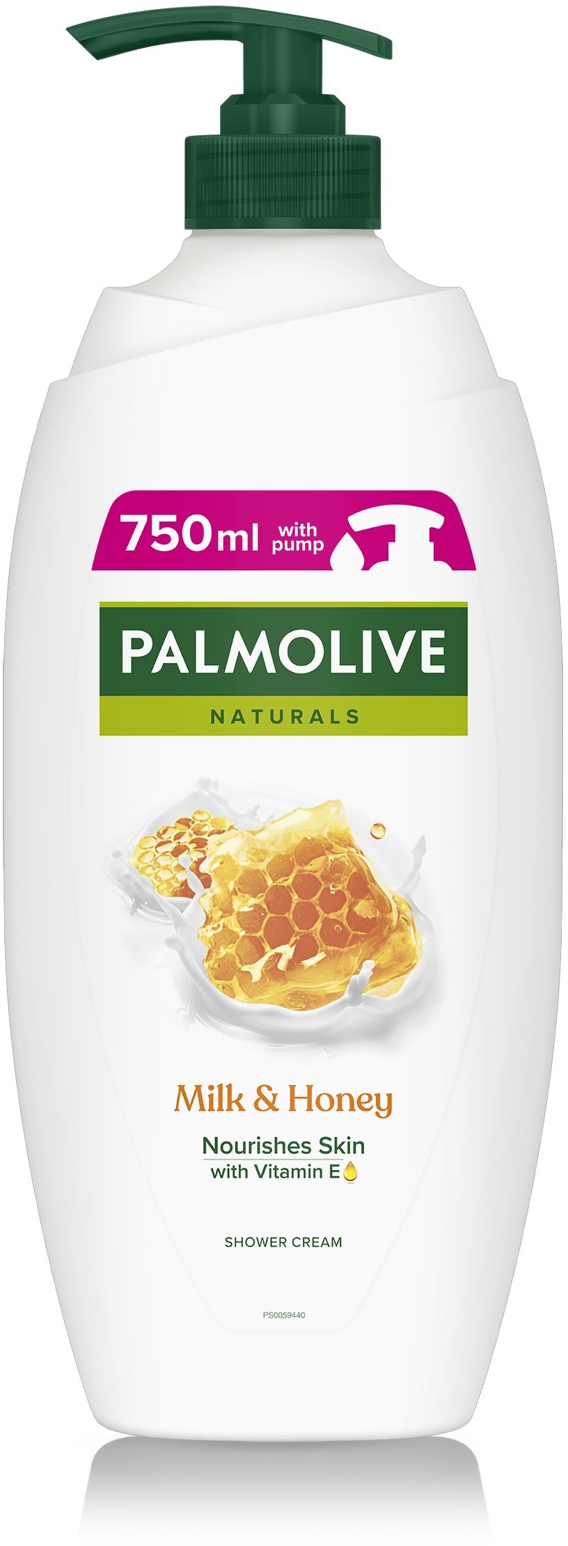 PALMOLIVE Naturals Milk & Honey krémtusfürdő, 750 ml