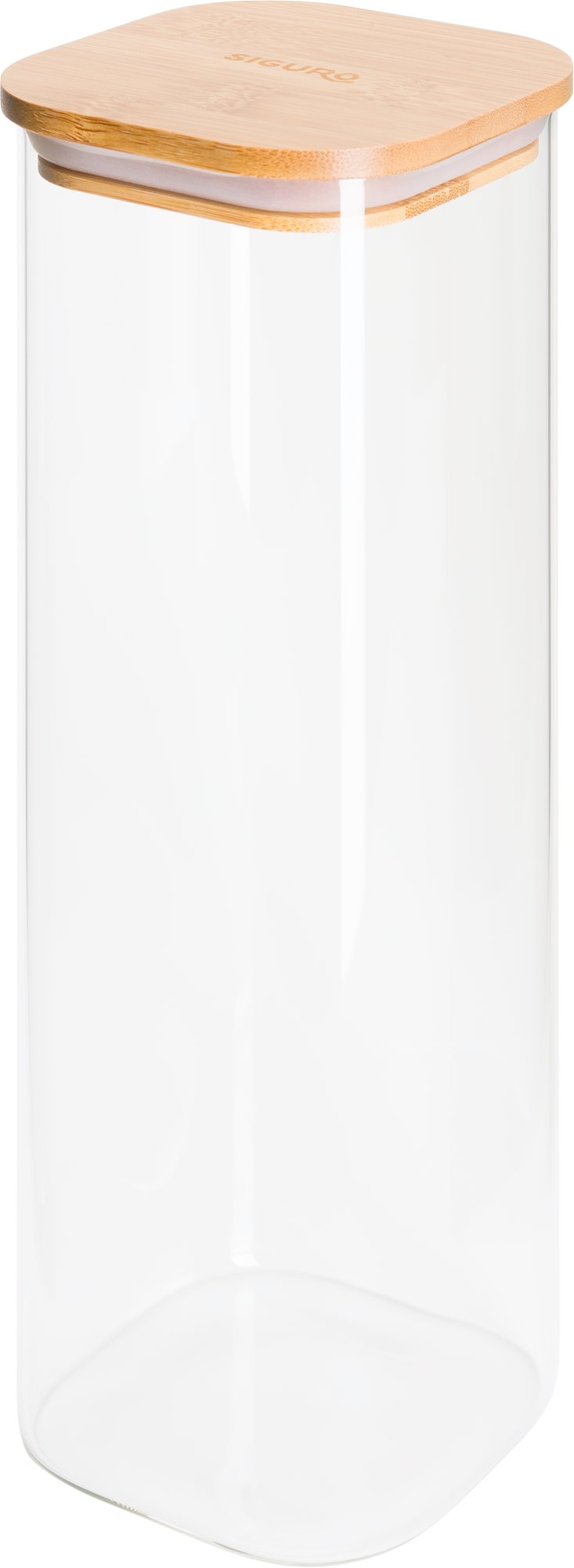 Siguro Bamboo Ételtároló doboz, 2,4 l, 30×10×10 cm