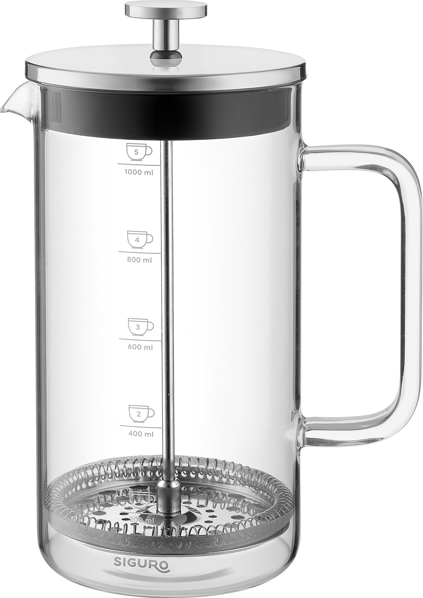 Siguro French Press Sunday Morning, 1l