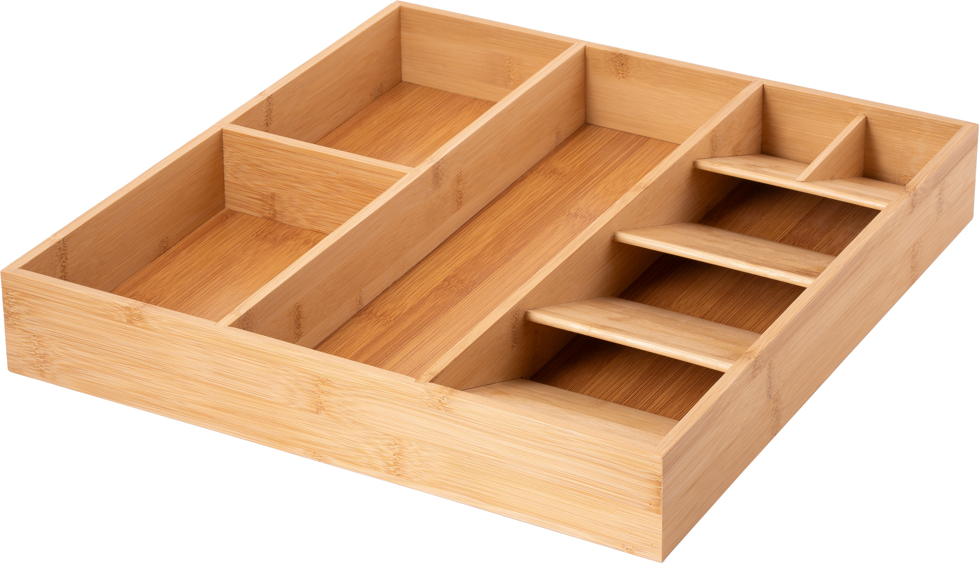 Siguro Bamboo evőeszköztartó fiókba, 8 rekesz