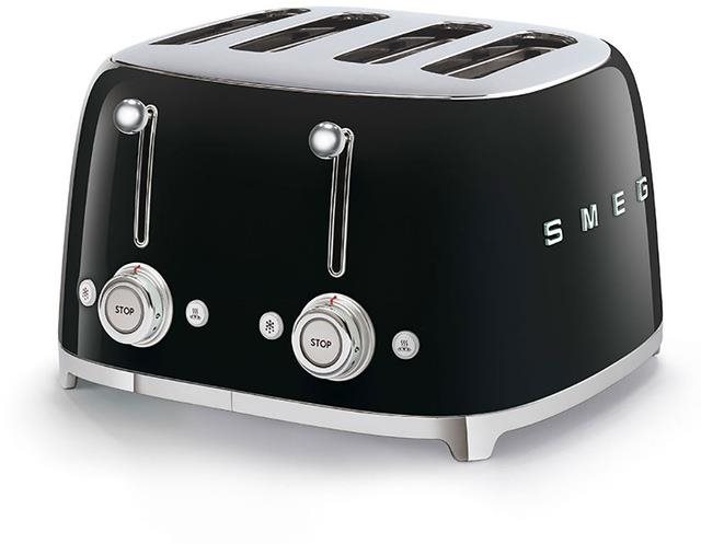 SMEG 50's Retro Style 4 × 4 - fekete