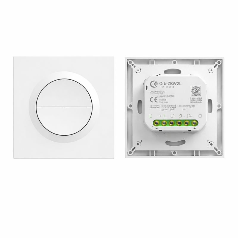 SONOFF Orb-ZBW2L Zigbee Double Smart Wall Switch MINI-ZB2GS-L-E